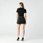 BORNU T - SHIRT WOMEN BLACK - Monastery | Tienda Oficial Colombia