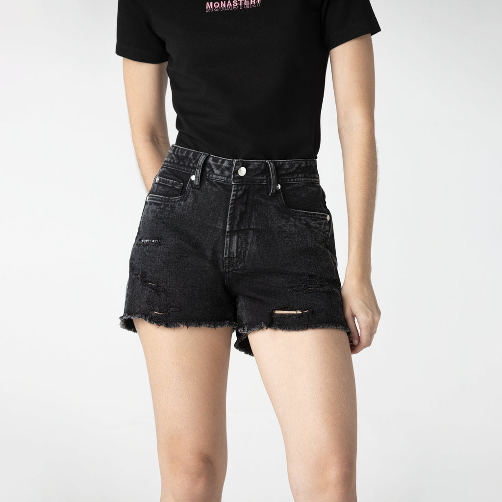 BORNU T - SHIRT WOMEN BLACK - Monastery | Tienda Oficial Colombia