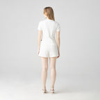 BORNU T - SHIRT WOMEN WHITE - Monastery | Tienda Oficial Colombia