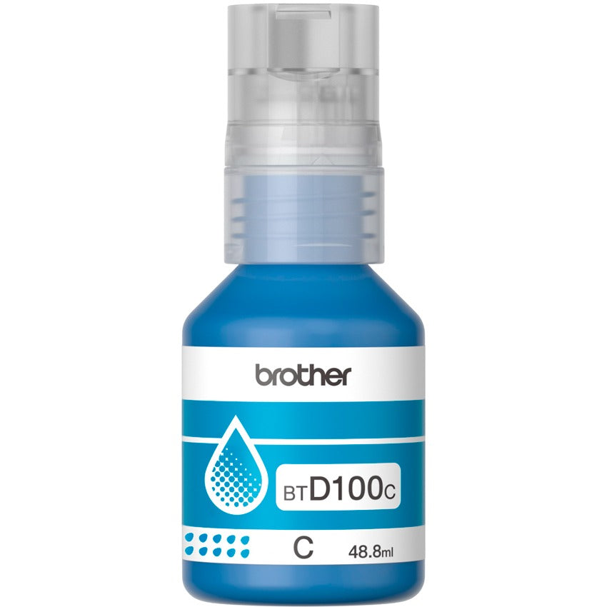 BOTELLA DE TINTA BROTHER   PARA MFCT930DWDCPT830DWT730DWT530DWT430WT230488MLCYAN