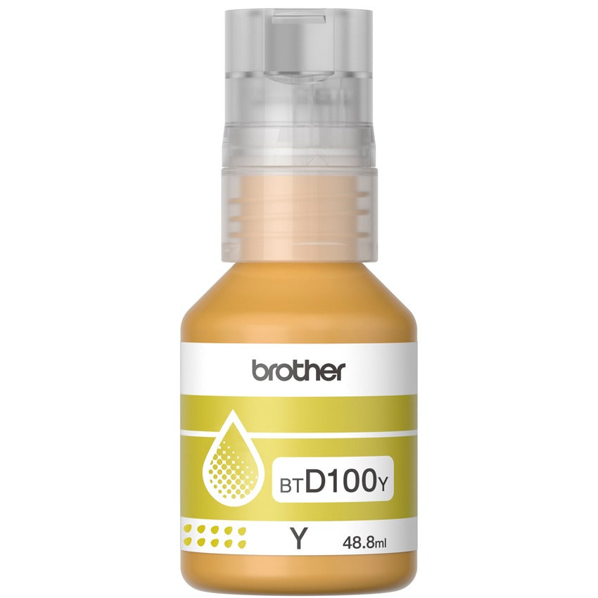 BOTELLA DE TINTA BROTHER  PARA MFCT930DWDCPT830DWT730DWT530DWT430WT230488MLYELLOW
