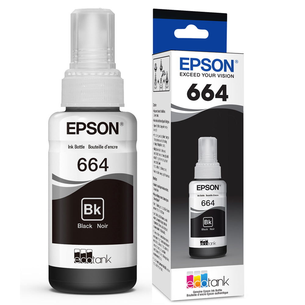 BOTELLA DE TINTA EPSON  PARA L120L210L220L380L395L575 BLACK