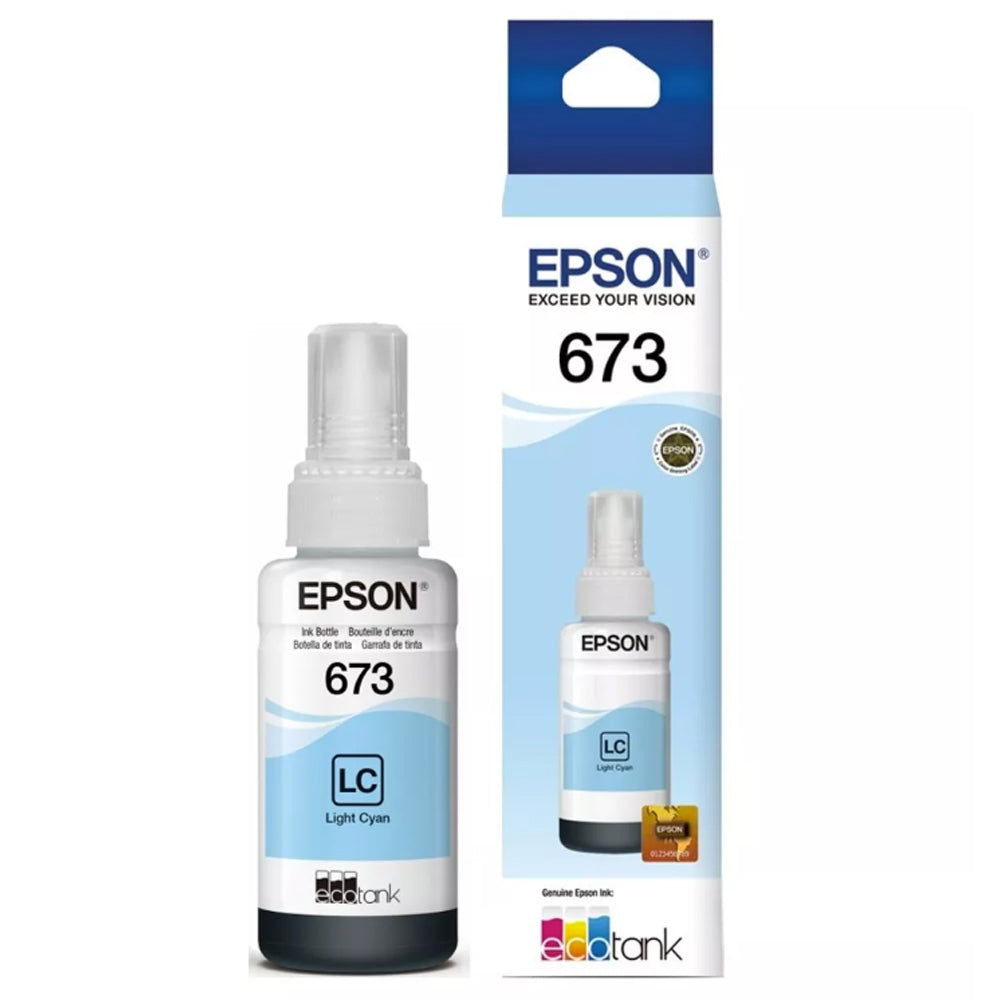 BOTELLA DE TINTA EPSON  PARA L800L810L1800 CYAN LIGHT
