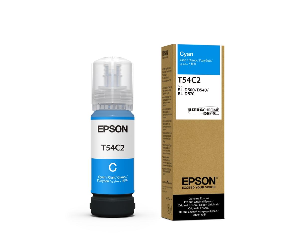 BOTELLA DE TINTA EPSON  ULTRACHROME D6RS PARA SURELAB D570 CYAN