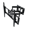 BRACKET MAXELL TV 32 90 FULL TILT FLEXIBLE DUAL ARMS MOUNT BLACK