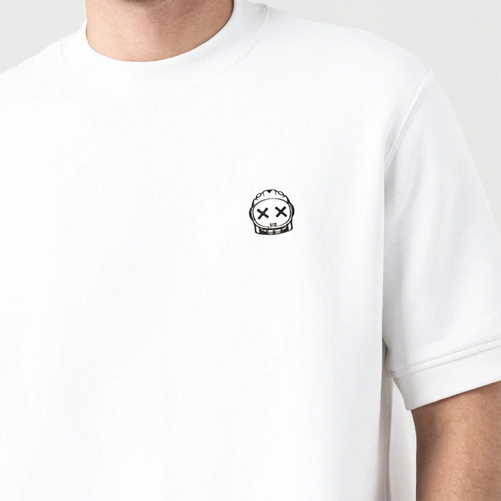 BRONCO T - SHIRT OVERSIZED MEN WHITE - Monastery | Tienda Oficial Colombia