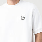 BRONCO T - SHIRT OVERSIZED MEN WHITE - Monastery | Tienda Oficial Colombia