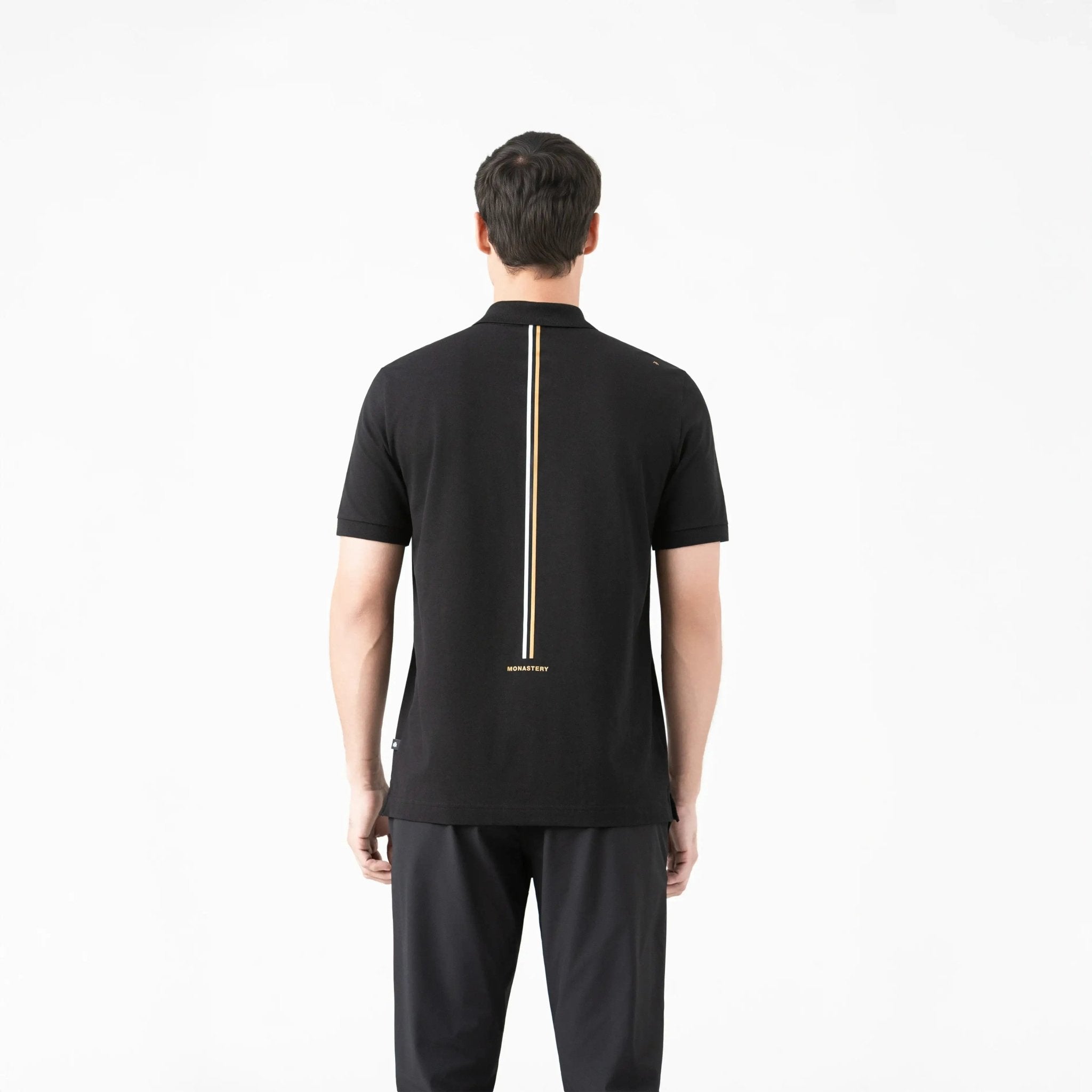 BRUNELLO POLO MEN BLACK - Monastery | Tienda Oficial Colombia