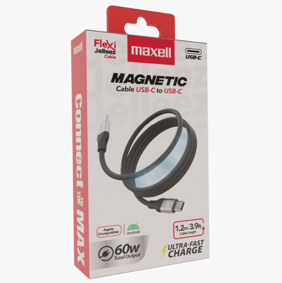 CABLE MAXELL 39FT MAG60C USBC TO USBC BLACK