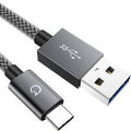 CABLE MAXELL 65FT USBA TO USBC GRAY