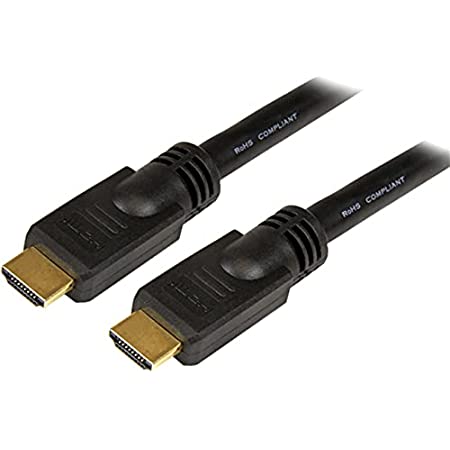 CABLE MYO 100FT HIGH SPEED 4K  FHD HDMI MALE TO HDMI MALE BLACK
