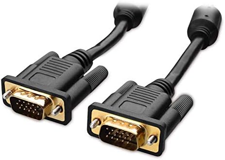 CABLE MYO 10FT VGA MALE TO VGA MALE BLACK