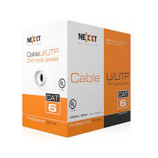 CABLE NEXXT 1000FT PARA RED UTP CAT6 BOX BLUE24AWG