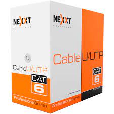 CABLE NEXXT UTP CAT5E 1000FT BOX GRAY