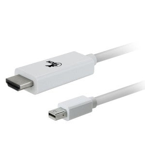 CABLE XTECH 6FT MINI DISPLAYPORT MALE TO HDMI MALE