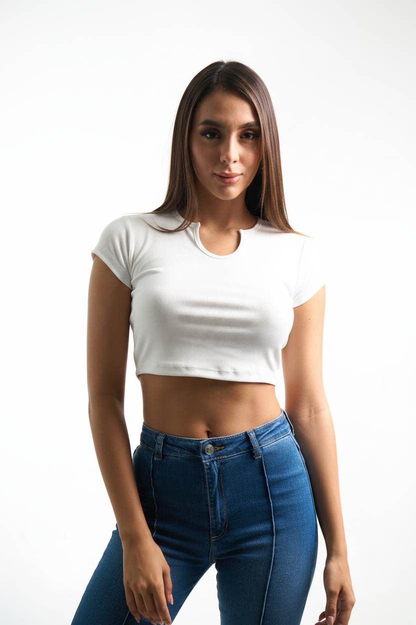 CAMISETA RIB ADA THREE