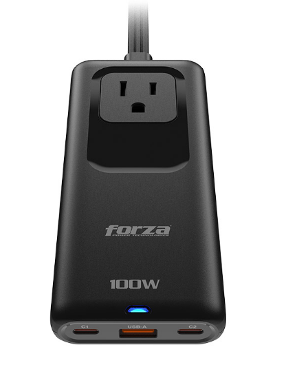 CARGADOR FORZA POWER STRIP USBUSBC 100W 110V220V
