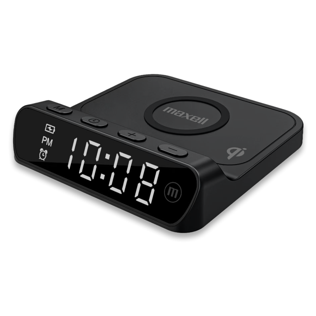CARGADOR MAXELL QIAC115 PHONE WITH ALARM CLOCK