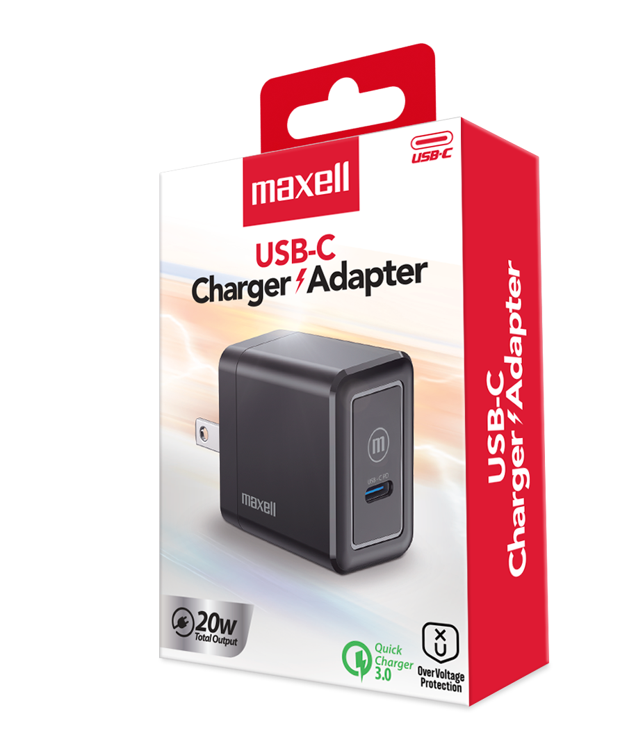 CARGADOR MAXELL WALL CHARGER 20W PD 2PORT USBC  USBA