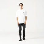 CARLIER T - SHIRT OVERSIZED MEN WHITE - Monastery | Tienda Oficial Colombia