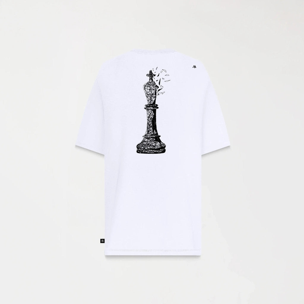 CARLIER T - SHIRT OVERSIZED MEN WHITE - Monastery | Tienda Oficial Colombia