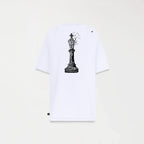 CARLIER T - SHIRT OVERSIZED MEN WHITE - Monastery | Tienda Oficial Colombia