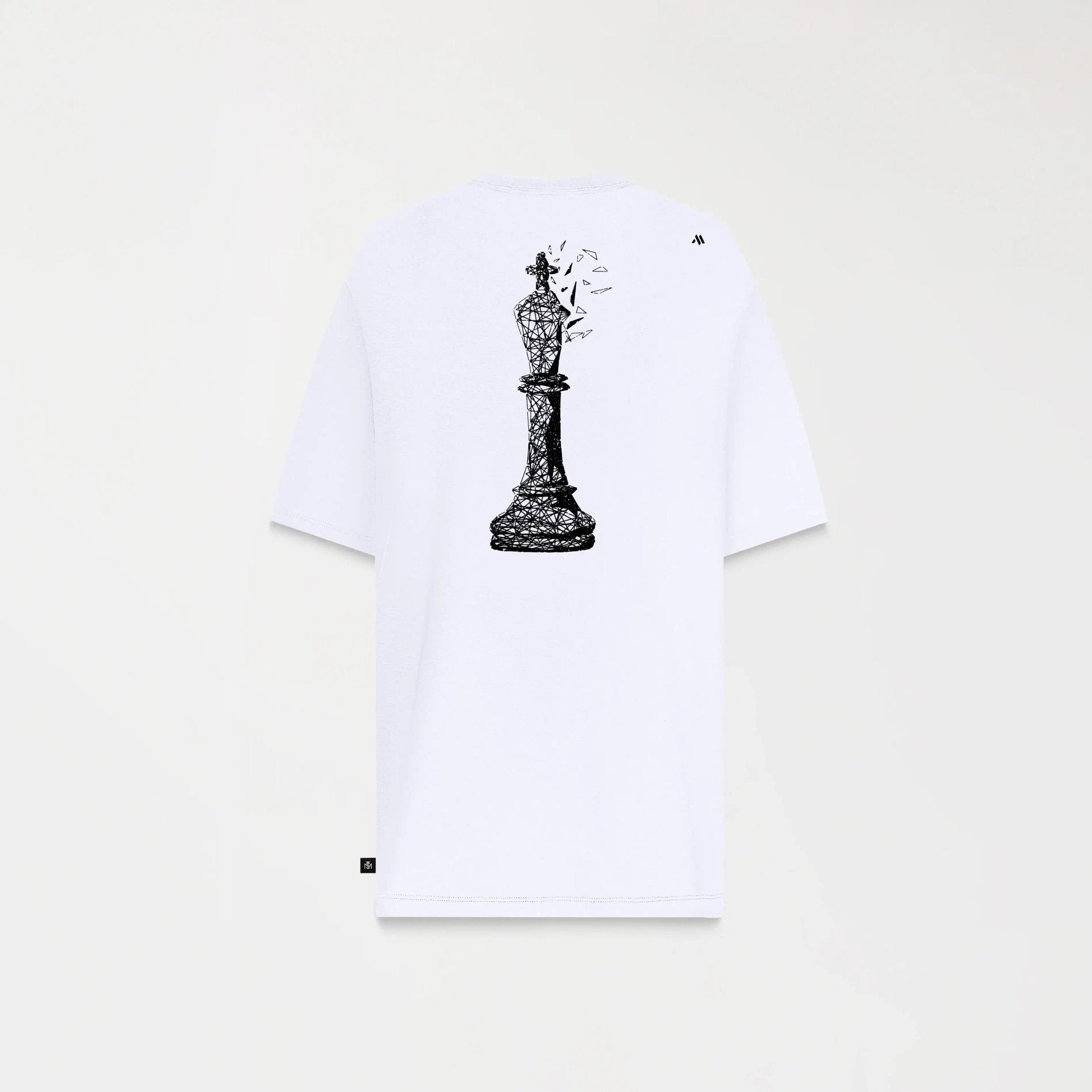 CARLIER T - SHIRT OVERSIZED MEN WHITE - Monastery | Tienda Oficial Colombia