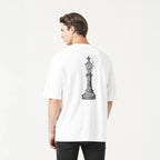 CARLIER T - SHIRT OVERSIZED MEN WHITE - Monastery | Tienda Oficial Colombia