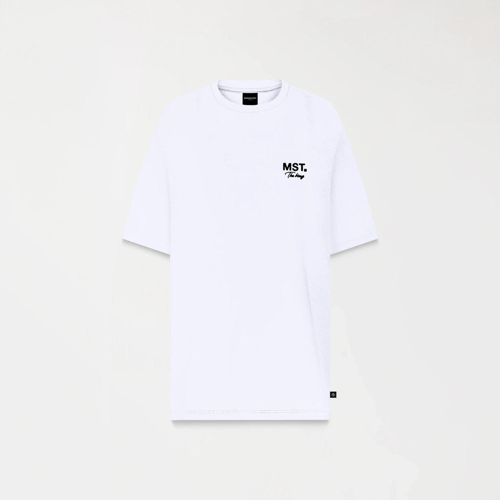 CARLIER T - SHIRT OVERSIZED MEN WHITE - Monastery | Tienda Oficial Colombia