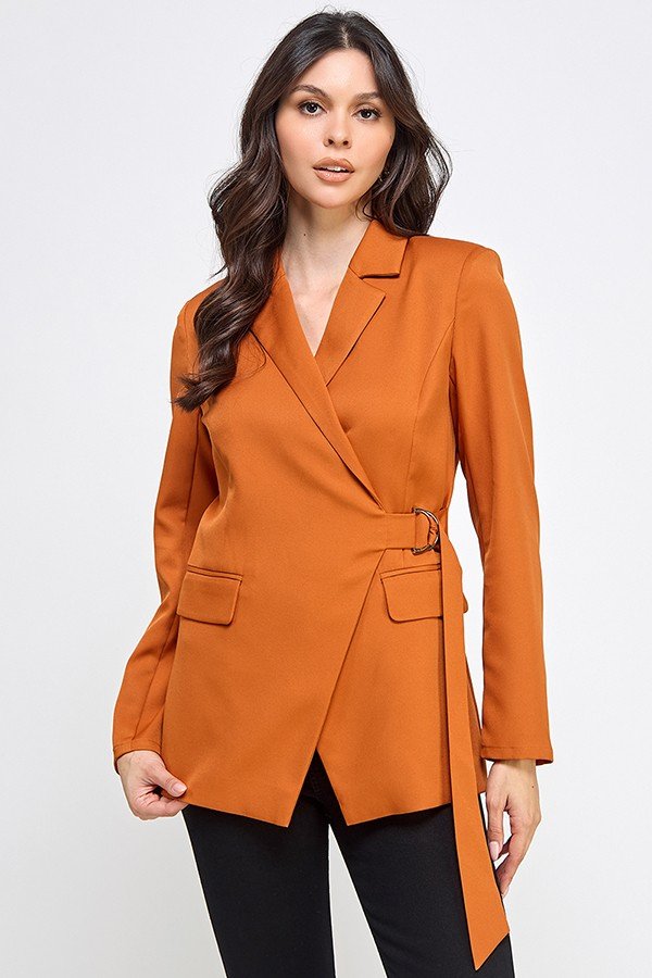 Chaqueta Milk & Honey Mangas Largas Lisa Para Damas by Milk & Honny