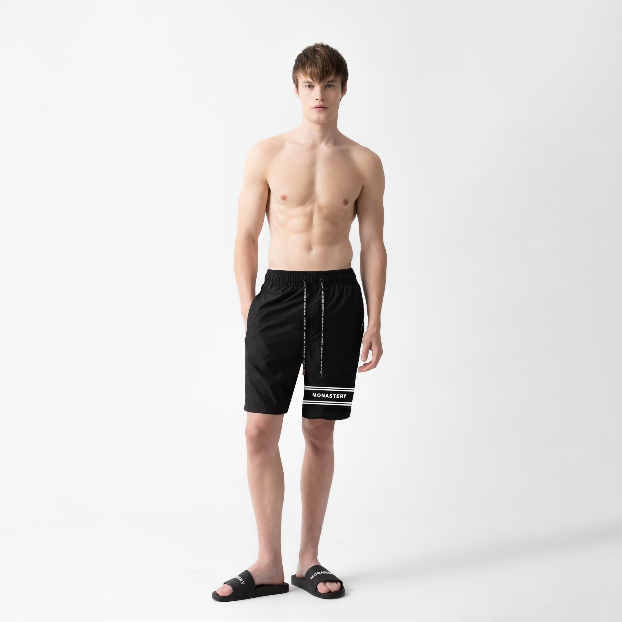 DELHOS SWIMSHORT MEN BLACK - Monastery | Tienda Oficial Colombia