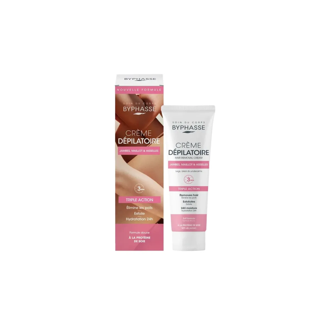 BP Crema Depilatoria Extractos de Seda 125 ml.