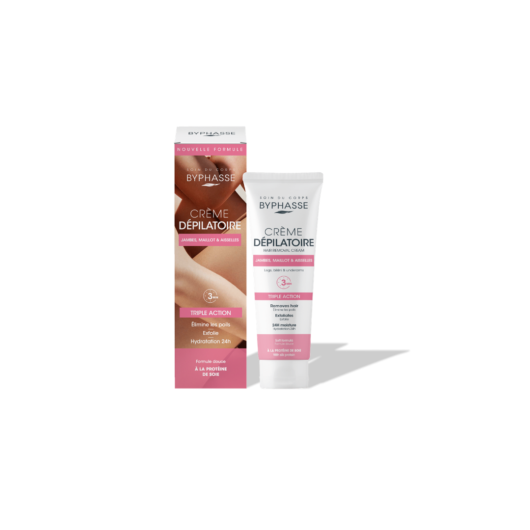 BP Crema Depilatoria Extractos de Seda 125 ml.