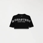 DUSTY CROP TOP WOMEN BLACK - Monastery | Tienda Oficial Colombia