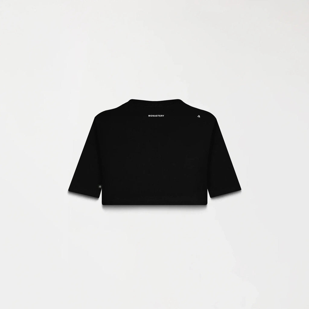 DUSTY CROP TOP WOMEN BLACK - Monastery | Tienda Oficial Colombia