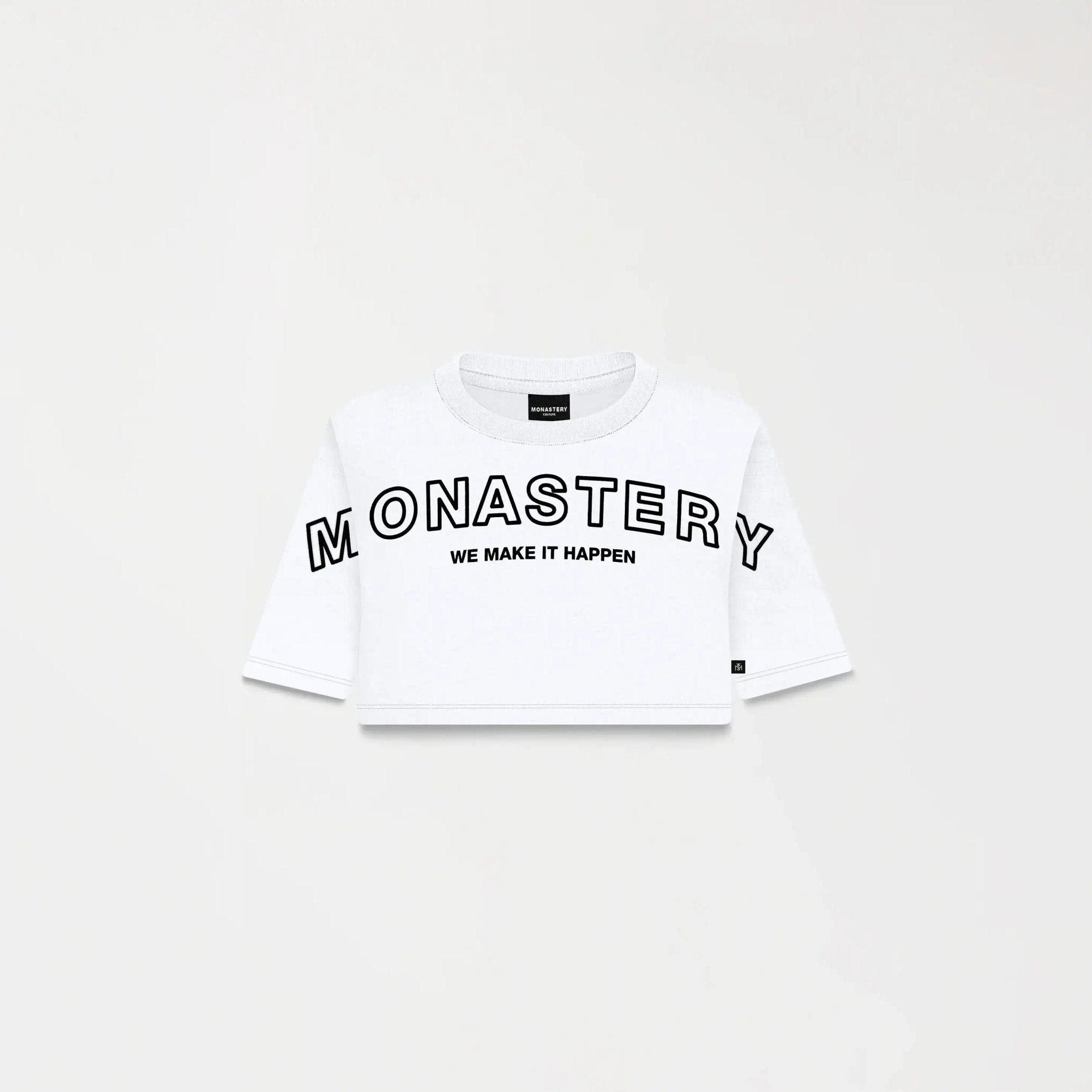 DUSTY CROP TOP WOMEN WHITE - Monastery | Tienda Oficial Colombia