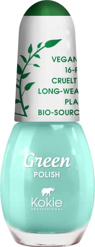 Kokie Green Polish What Deadline? 11