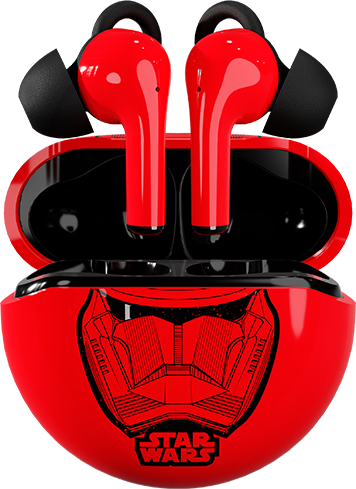 EARBUDS GAMING PRIMUS ARCUS240 WHIT CHARGING CASE WIRELESS RED