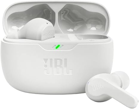 EARBUDS JBL VIBE BEAM 2 WITH CHARGING CASE WIRELESS WHITE
