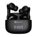 EARBUDS KLIPX EDGEBUDS ULTRA WITH CHARGING CASE WIRELESS BLACK