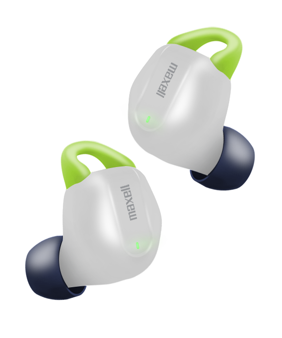 EARBUDS MAXELL EBBTMXDUO BT MXDUO TWS WITH CHARGING CASE WHTNAV