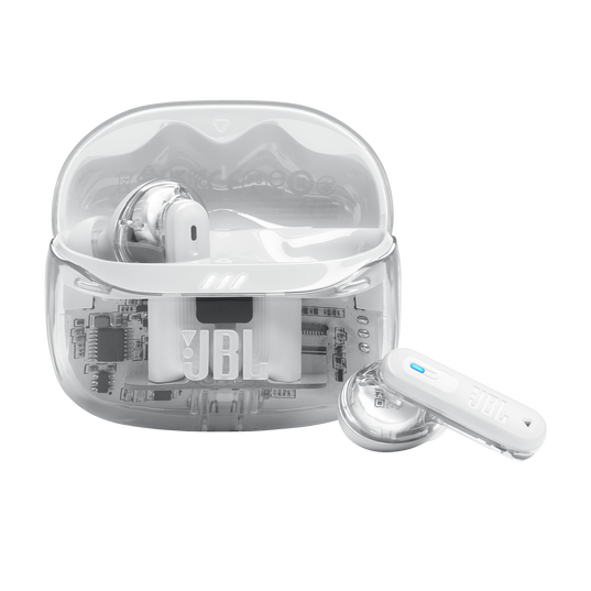 EARPHONE JBL TUNE BEAM 2 GHOST CHARGING CASE WIRELESS WHITE