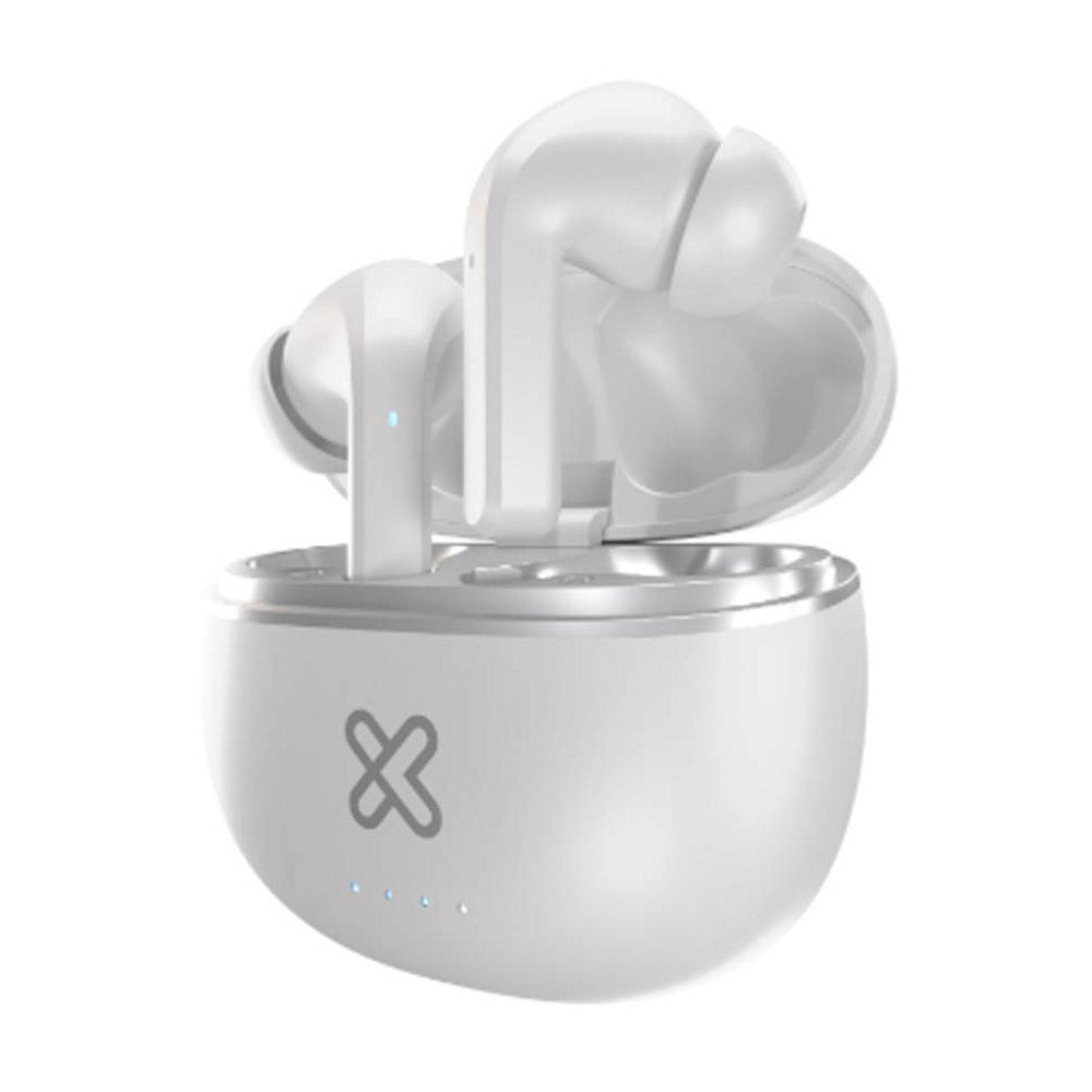 EARPHONES KLIPX EDGEBUDS PRO TWS WITH CHARGING CASE WIRELESS WHITE