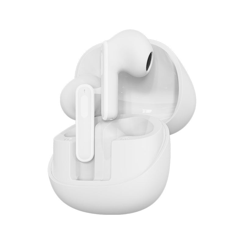 EARPHONES KLIPX TUNE XBUDS WITH CHARGING CASE WIRELESS WHITE