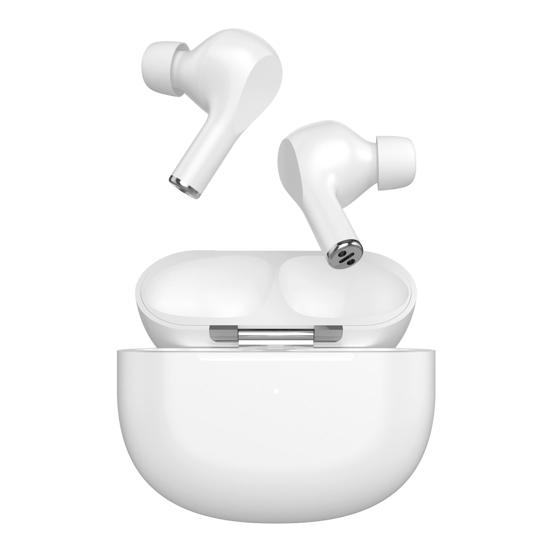 EARPHONES KLIPX  ZOUNDBUDS SMART TOUCH WCHARGING WIRELESS CASE WHITE