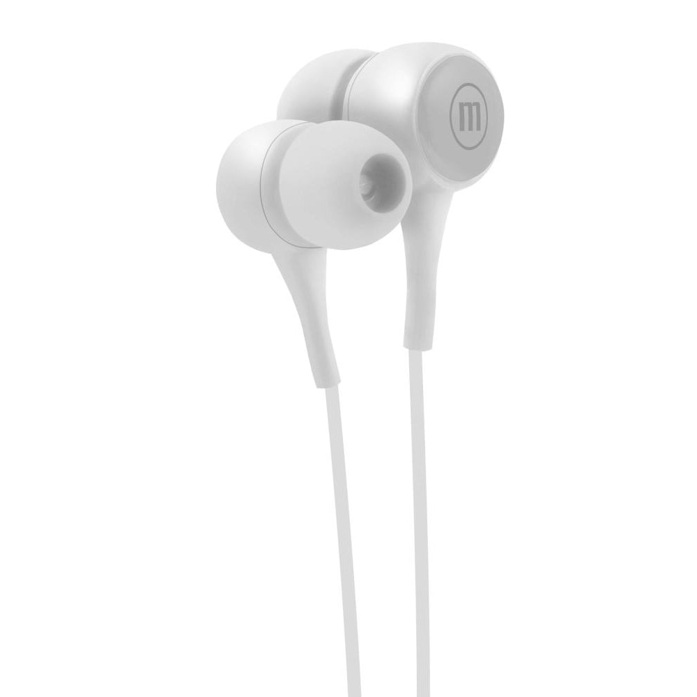 EARPHONES MAXELL INPOP AUDIO 35 MM WHITE