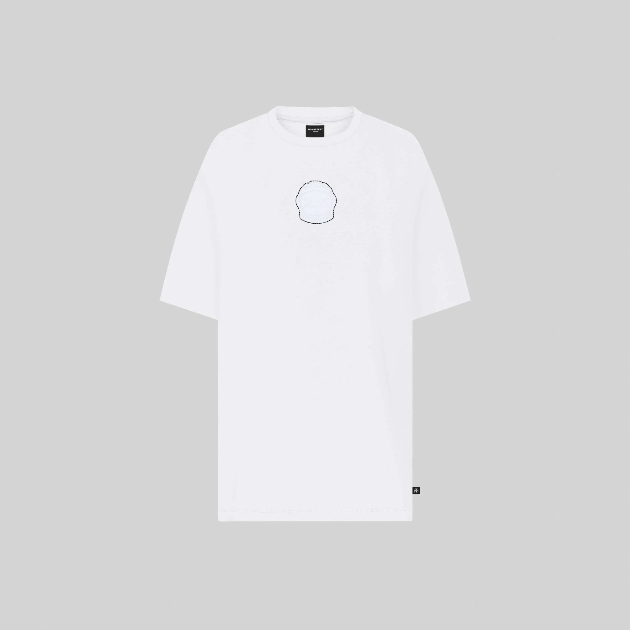 EPSILON T-SHIRT OVERSIZED WHITE - Monastery | Tienda Oficial Colombia