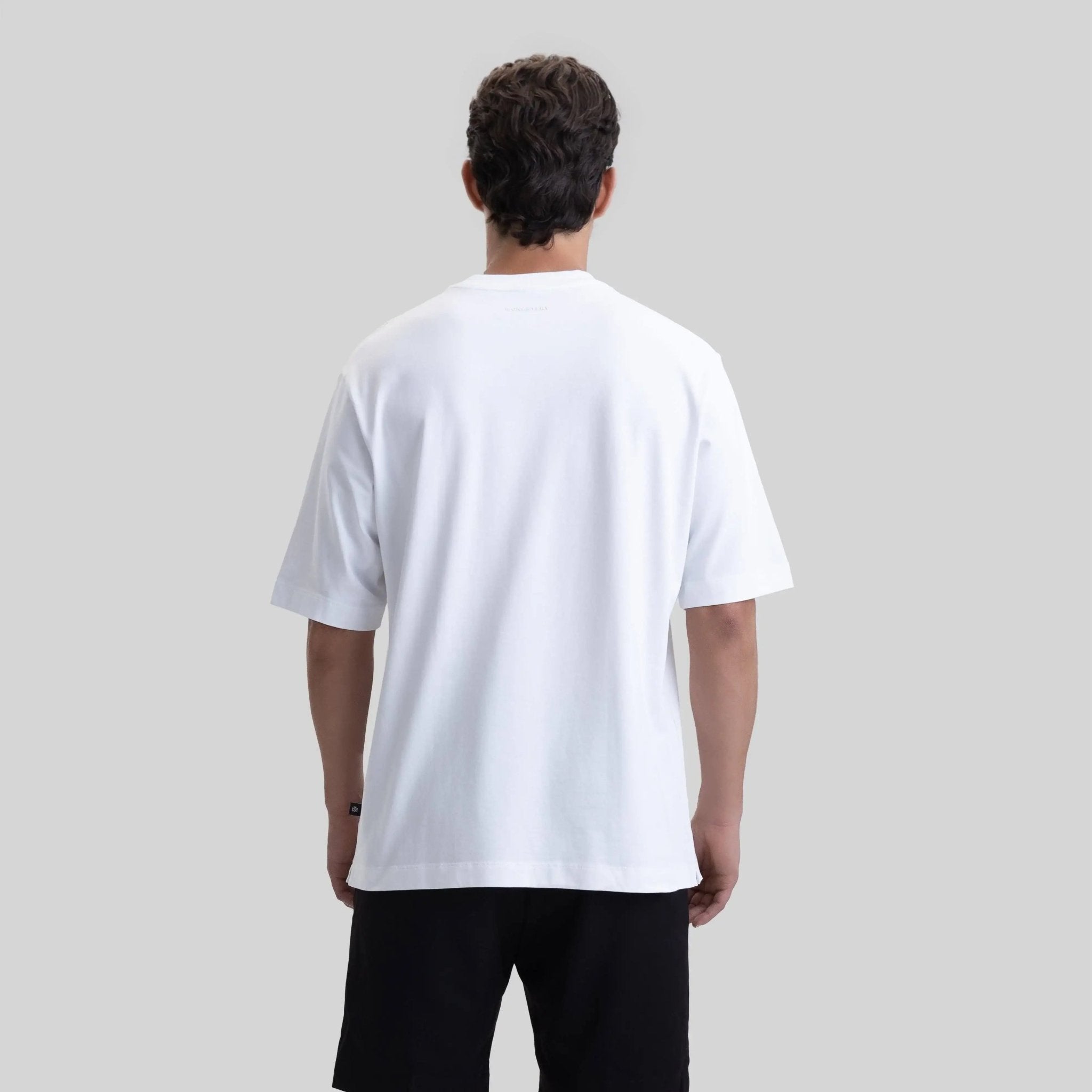 EPSILON T-SHIRT OVERSIZED WHITE - Monastery | Tienda Oficial Colombia