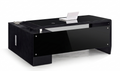 ESCRITORIO EJECUTIVO STARKEN GLASS TOP 18M BLACK