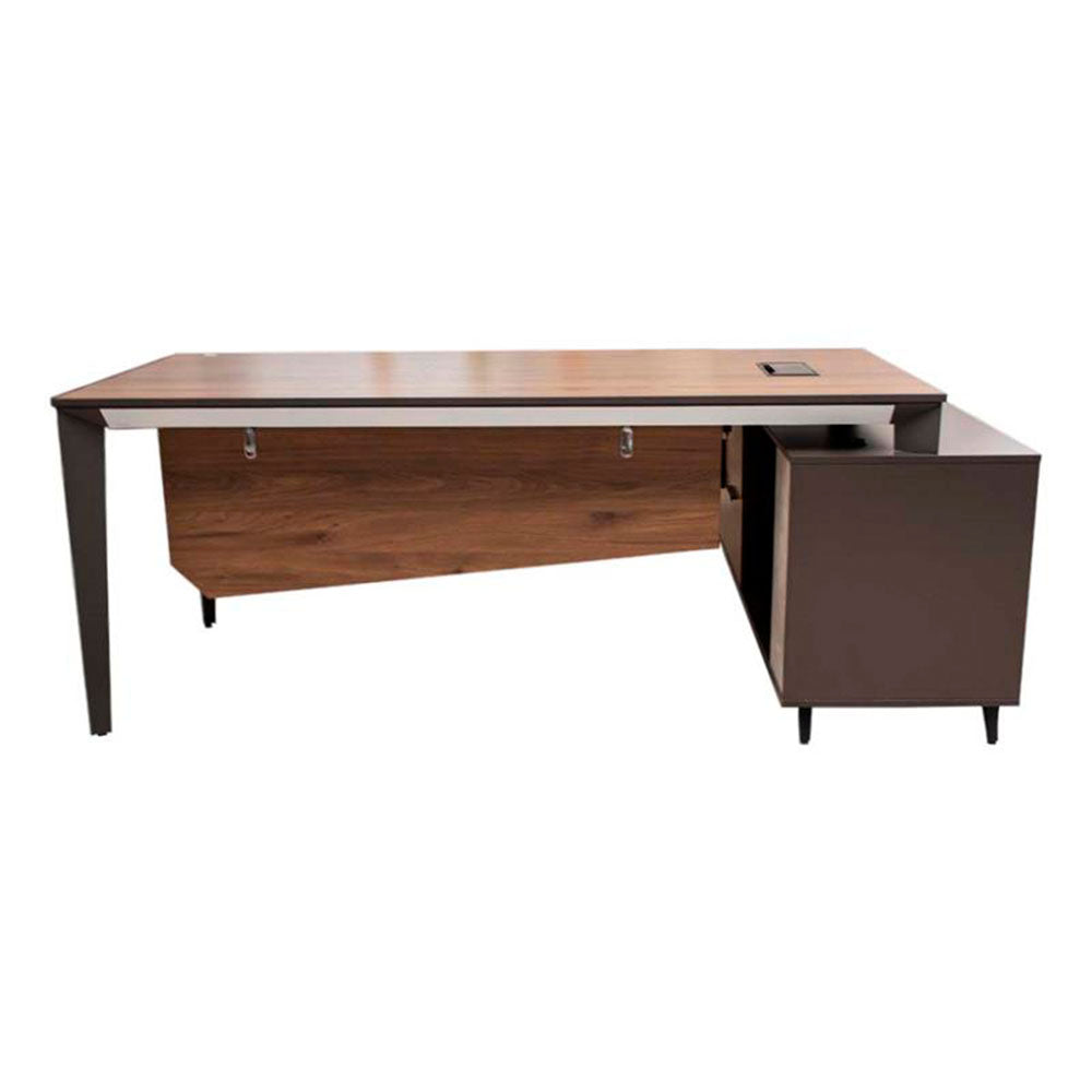 ESCRITORIO EJECUTIVO STARKEN WOOD MELAMINE 20M GRAY